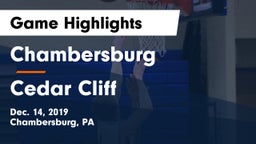 Chambersburg  vs Cedar Cliff  Game Highlights - Dec. 14, 2019