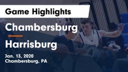 Chambersburg  vs Harrisburg  Game Highlights - Jan. 13, 2020