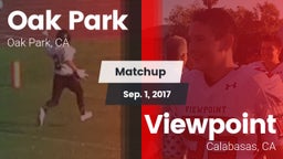 Matchup: Oak Park  vs. Viewpoint  2017