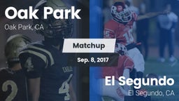 Matchup: Oak Park  vs. El Segundo  2017