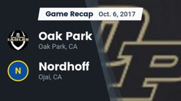 Recap: Oak Park  vs. Nordhoff  2017