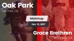 Matchup: Oak Park  vs. Grace Brethren  2017