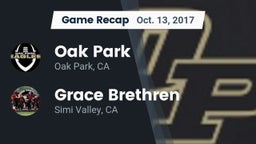 Recap: Oak Park  vs. Grace Brethren  2017