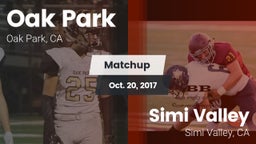 Matchup: Oak Park  vs. Simi Valley  2017