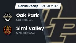 Recap: Oak Park  vs. Simi Valley  2017