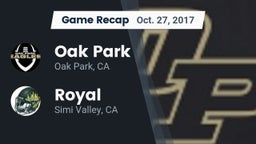 Recap: Oak Park  vs. Royal  2017