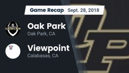 Recap: Oak Park  vs. Viewpoint  2018