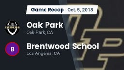 Recap: Oak Park  vs. Brentwood School 2018