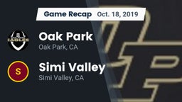 Recap: Oak Park  vs. Simi Valley  2019