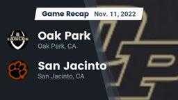 Recap: Oak Park  vs. San Jacinto  2022