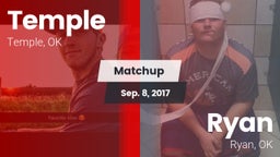 Matchup: Temple  vs. Ryan  2017