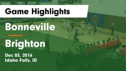 Bonneville  vs Brighton Game Highlights - Dec 03, 2016