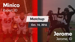 Matchup: Minico  vs. Jerome  2016