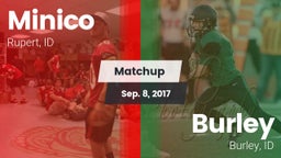Matchup: Minico  vs. Burley  2017