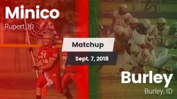 Matchup: Minico  vs. Burley  2018