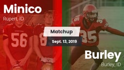 Matchup: Minico  vs. Burley  2019
