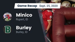 Recap: Minico  vs. Burley  2020