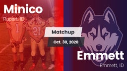 Matchup: Minico  vs. Emmett  2020