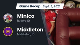 Recap: Minico  vs. Middleton  2021