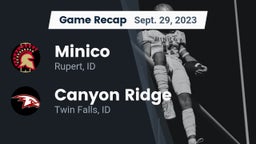 Recap: Minico  vs. Canyon Ridge  2023