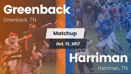 Matchup: Greenback High vs. Harriman  2017