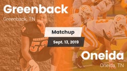 Matchup: Greenback High vs. Oneida  2019