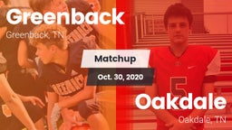 Matchup: Greenback High vs. Oakdale  2020