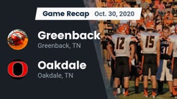 Recap: Greenback  vs. Oakdale  2020