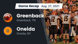 Recap: Greenback  vs. Oneida  2021