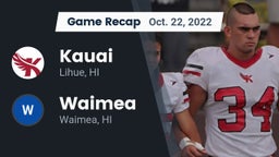Recap: Kauai  vs. Waimea  2022