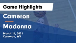 Cameron  vs Madonna  Game Highlights - March 11, 2021