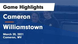 Cameron  vs Williamstown  Game Highlights - March 20, 2021