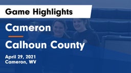 Cameron  vs Calhoun County Game Highlights - April 29, 2021