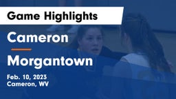 Cameron  vs Morgantown  Game Highlights - Feb. 10, 2023