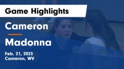 Cameron  vs Madonna  Game Highlights - Feb. 21, 2023