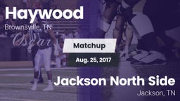 Matchup: Haywood  vs. Jackson North Side  2017