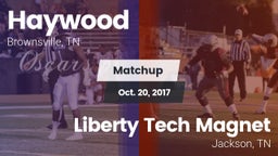 Matchup: Haywood  vs. Liberty Tech Magnet  2017