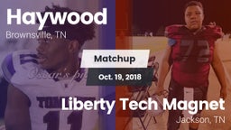 Matchup: Haywood  vs. Liberty Tech Magnet  2018