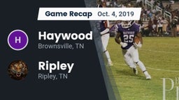 Recap: Haywood  vs. Ripley  2019