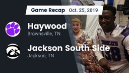 Recap: Haywood  vs. Jackson South Side  2019