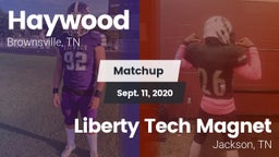 Matchup: Haywood  vs. Liberty Tech Magnet  2020