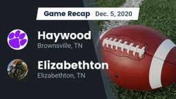 Recap: Haywood  vs. Elizabethton  2020