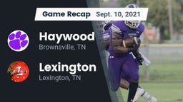 Recap: Haywood  vs. Lexington  2021