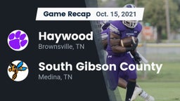 Recap: Haywood  vs. South Gibson County  2021