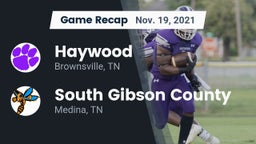 Recap: Haywood  vs. South Gibson County  2021