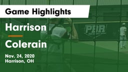 Harrison  vs Colerain  Game Highlights - Nov. 24, 2020