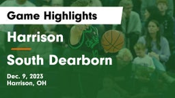 Harrison  vs South Dearborn  Game Highlights - Dec. 9, 2023
