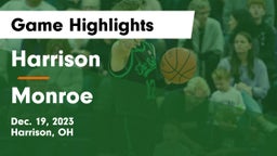Harrison  vs Monroe  Game Highlights - Dec. 19, 2023