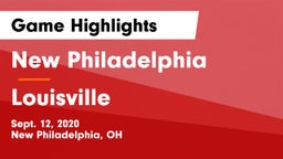 New Philadelphia  vs Louisville  Game Highlights - Sept. 12, 2020