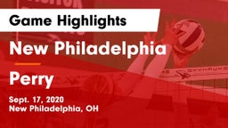New Philadelphia  vs Perry  Game Highlights - Sept. 17, 2020